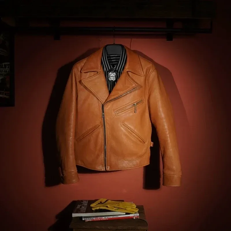 Men’s Genuine USA Deer Leather Jacket – 1.4mm Thick Premium Quality Classic Durable Stylish Outerwear - Image 3