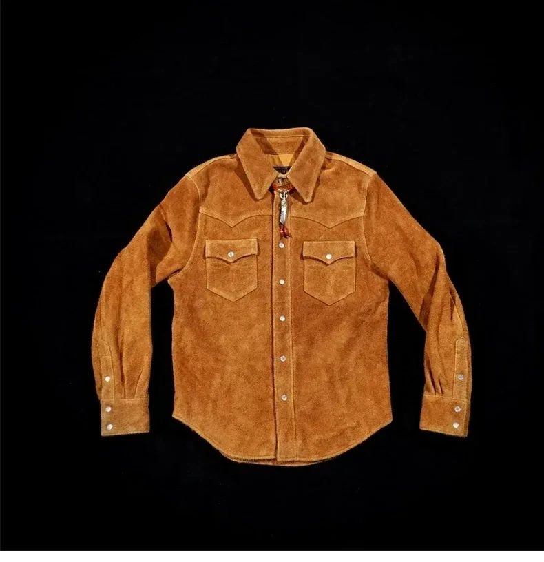 Men’s Genuine Italian Cowhide Leather Jacket | Premium 100% Real Cow Leather | Classic Durable Slim Fit Stylish Outerwear - Image 5