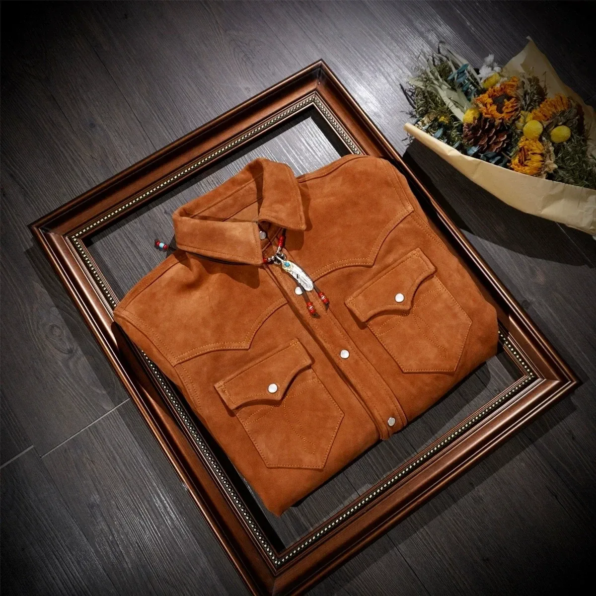 Men’s Genuine Italian Cowhide Leather Jacket | Premium 100% Real Cow Leather | Classic Durable Slim Fit Stylish Outerwear - Image 2
