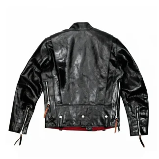 Japanese J31 Tea Core Horsehide Leather Jacket | Classic Moto Rider Style | Premium Real Leather Men’s Coat | Luxury Vintage Outerwear