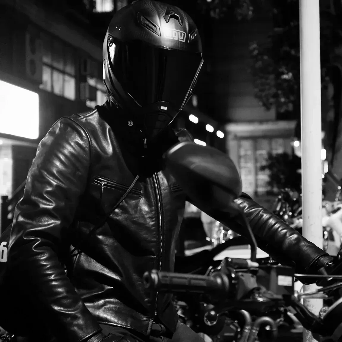 Brand Classic Motorcycle Biker Style Genuine Leather Jacket – Men’s US 641 Horsehide Slim Fit Coat - Image 5