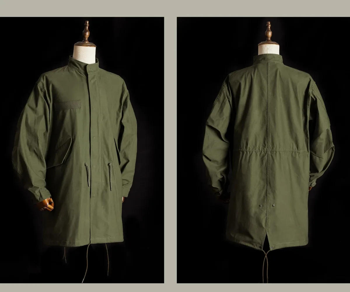 Men’s RedTornado Classic Army Jacket – High-Quality Handmade Cotton Military Reissue (US Size) - Image 4