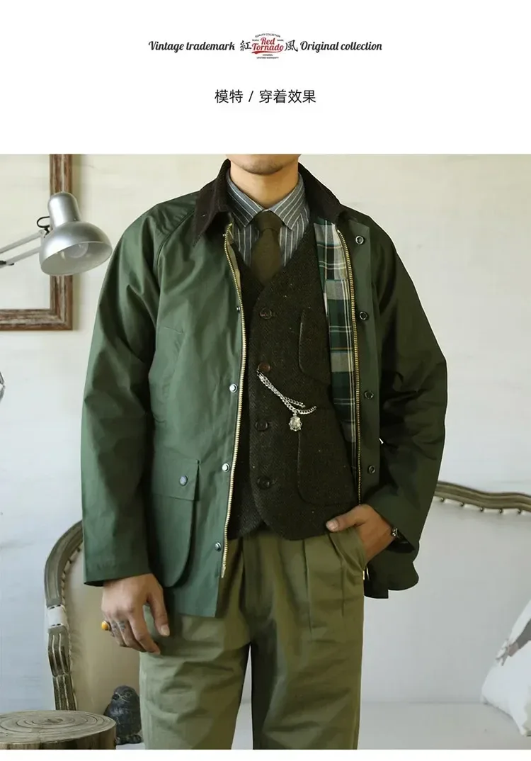 Men’s Casual Cotton Jacket – Asian Size High-Quality Lightweight Outerwear for Everyday Wear - Image 3