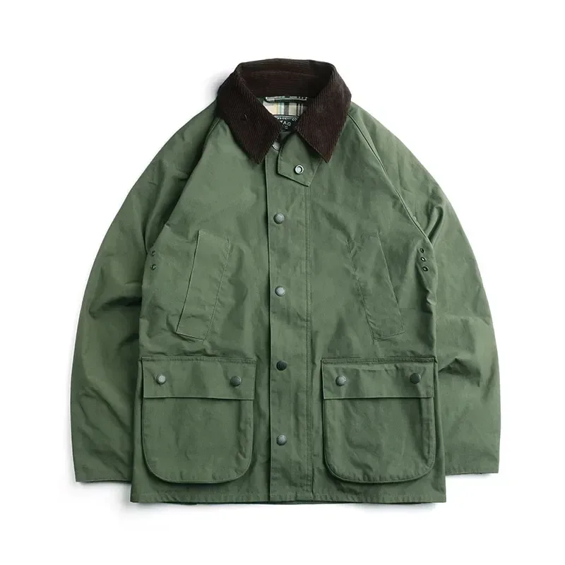 Men’s Casual Cotton Jacket – Asian Size High-Quality Lightweight Outerwear for Everyday Wear - Image 2